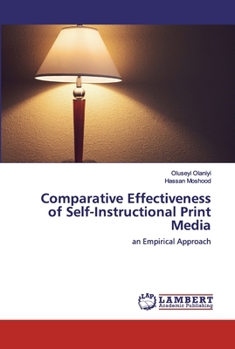 Paperback Comparative Effectiveness of Self-Instructional Print Media Book