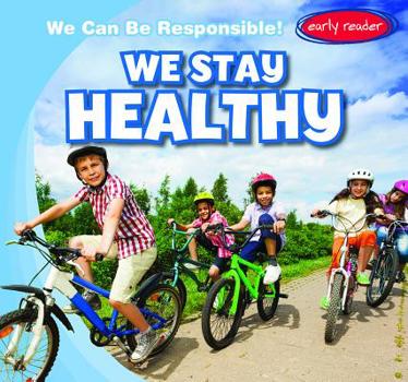 Library Binding We Stay Healthy Book