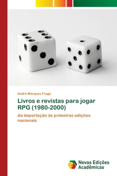 Paperback Livros e revistas para jogar RPG (1980-2000) [Portuguese] Book