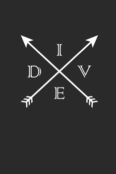 DIVE: Notebook Scuba Diving Planer Taucher Notizbuch Tauch Journal 6x9 liniert