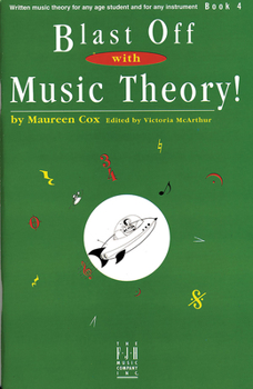 Paperback Blast Off with Music Theory! Book 4 Book