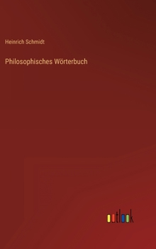 Hardcover Philosophisches Wörterbuch [German] Book