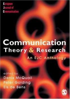 Paperback Communication Theory and Research Book