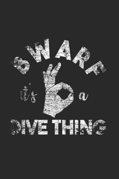 Paperback Diver Notebook: Diary Journal 6x9 inches with 120 Blank Pages Book