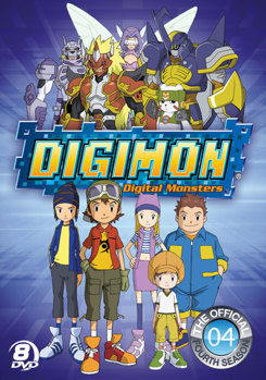 DVD Digimon Frontier: The Complete 4th Season Book