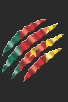 CAMEROON NOTEBOOK: Cameroon Notebook | college book | diary | journal | booklet | memo | composition book | 120 sheets - Dot Grid paper 6x9 inch