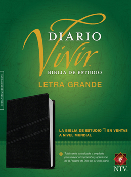 Imitation Leather Biblia de Estudio del Diario Vivir Ntv, Letra Grande [Spanish] [Large Print] Book