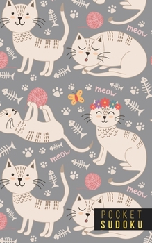 Paperback Pocket Sudoku: 158 Sudoku Puzzles - Pocket Sudoku Puzzle Books - Large Print Sudoku Puzzle Books For Adults - Sudoku For Seniors - Su [Large Print] Book