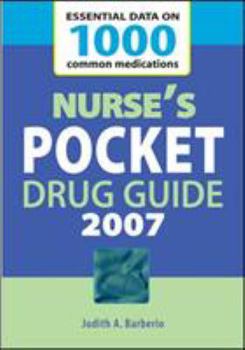Paperback Nurse's Pocket Drug Guide Book