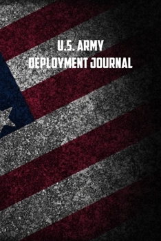 u.s. Army Deployment journal: 6x9 Journal christmas gift for under 10 dollars military spouse journal