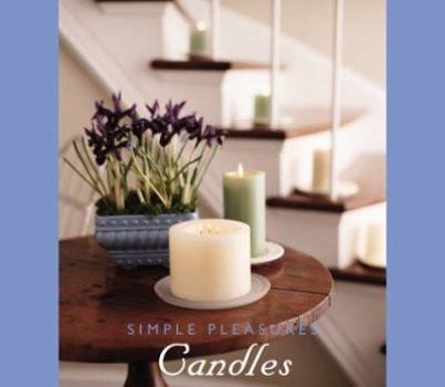 Hardcover Simple Pleasures Candles Book