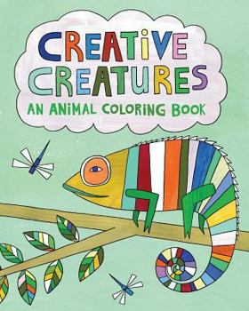 Paperback Creative Creatures: An Animal Coloring Book