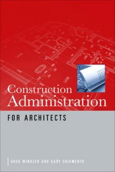 Paperback Construction Administration for Architects Book