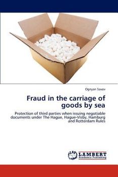Paperback Fraud in the carriage of goods by sea Book
