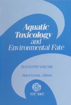 Hardcover Aquatic Toxicology and Environmental Fate Book