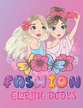 fashion coloring book: coloring book,8.5''x11'', fashion coloring books for girls ages 12-14, fashion coloring book for african girls