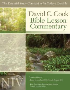 Paperback David C. Cook's NIV Bible Lesson Commentary 2010-11: The Essential Study Companion for Every Disciple (NIV International Bible Lesson Commentary) Book