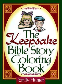 Hardcover The Keepsake Bible Story Coloring Book