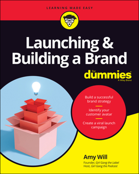 Paperback Launching & Building a Brand for Dummies Book