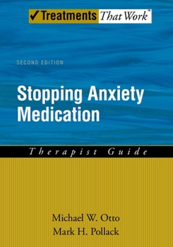 Paperback Stopping Anxiety Medication Therapist Guide Book