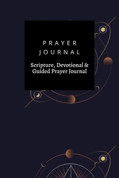 Prayer Journal, Scripture, Devotional & Guided Prayer Journal: Geometric Pyramid Astrological Tarot Card  design, Prayer Journal Gift, 6x9, Soft Cover, Matte Finish