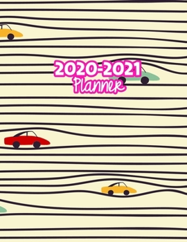 2020-2021 Planner: Two Year Calendar Organizer and Goal Journal | January 2020 - December 2021 Daily, Weekly and Monthly Planner Book with Back Sticker Expression Wall for 2 Years | Design Code 749912