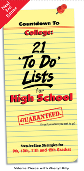 Paperback Countdown to College: 21 'to Do' Lists for High School Book