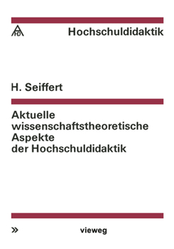 Paperback Aktuelle wissenschaftstheoretische Aspekte der Hochschuldidaktik [German] Book