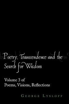 Paperback Poetry, Transcendence and the Search for Wisdom Book