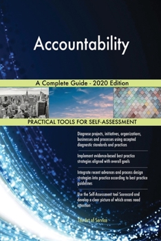 Paperback Accountability A Complete Guide - 2020 Edition Book