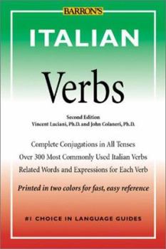 Paperback Italian Verbs Book