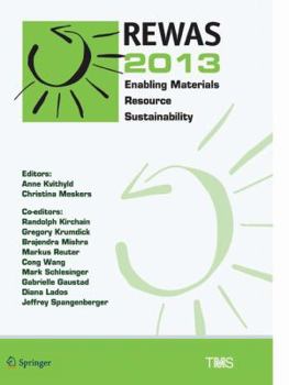 Paperback Rewas 2013: Enabling Materials Resource Sustainability Book