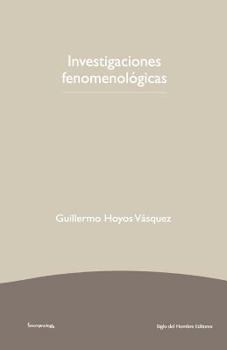 Paperback Investigaciones fenomenologicas [Spanish] Book