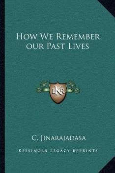 Paperback How We Remember our Past Lives Book