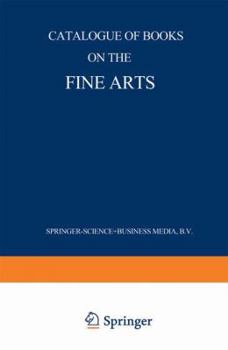 Paperback Catalogue of Books on the Fine Arts Book