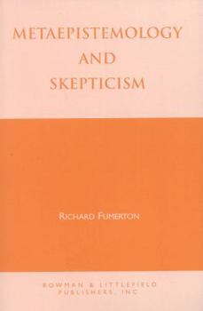 Paperback Metaepistemology and Skepticism Book