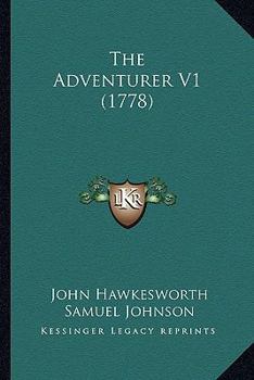 Paperback The Adventurer V1 (1778) Book