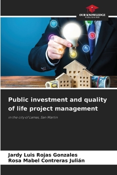 Paperback Public investment and quality of life project management Book