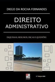 Paperback Direito Administrativo: esquemas, resumos, dicas e quest?es! [Portuguese] Book