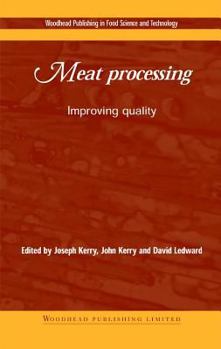 Hardcover Meat Processing: Improving Quality Book