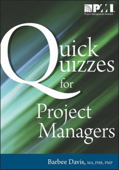 Spiral-bound Quick Quizzes for Project Managers Book