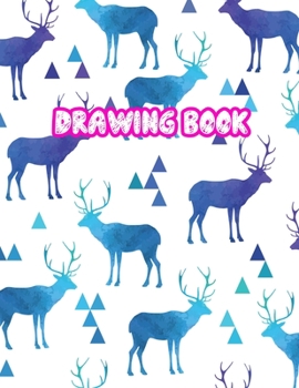 Drawing Book: Large Sketch Notebook for Drawing, Doodling or Sketching: 110 Pages, 8.5" x 11" Sketchbook ( Blank Paper Draw and Write Journal ) - Cover Design 099267