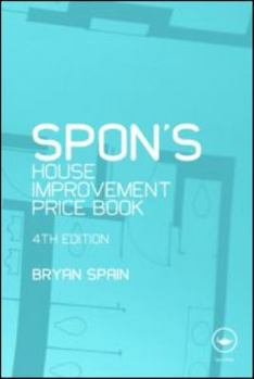 Paperback Spon's House Improvement Price Book