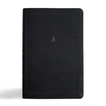 Imitation Leather CSB Men's Daily Bible, Black Leathertouch Book