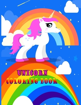 Unicorn coloring book: awesome unicorn coloring books for kids(ages 4 to 10)-children coloring book-50 unique design -large (8.5x11)