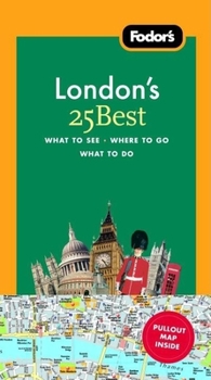 Paperback Fodor's London's 25 Best Book