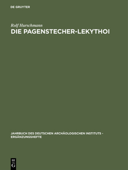 Hardcover Die Pagenstecher-Lekythoi [German] Book