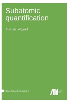 Hardcover Subatomic quantification Book