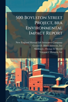 Paperback 500 Boylston street project, bra environmental impact report Book