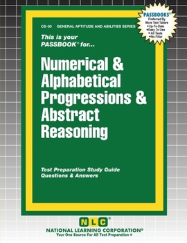 Numerical & Alphabetical Progressions & Abstract Reasoning (General Aptitude and Abilities)